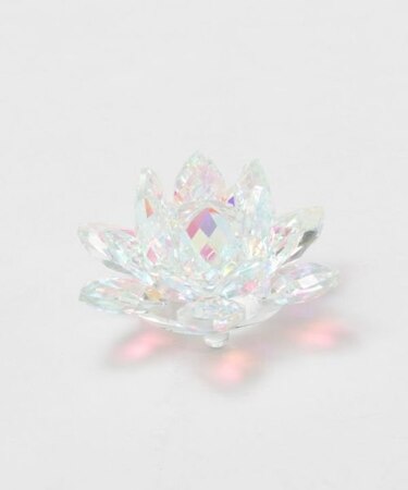 【チャイハネ】ガラスロータスミラーS