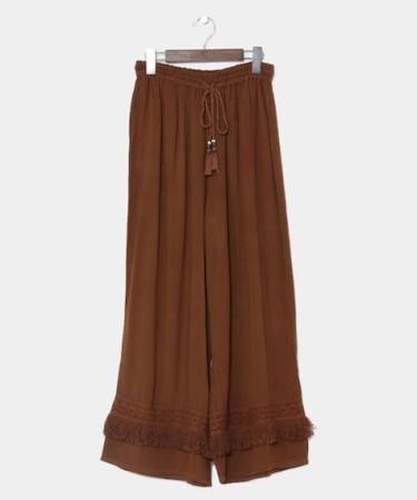 【チャイハネ】シャリンワイドパンツ