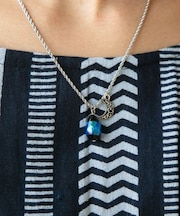 【チャイハネ】メンズホタルムーンネックレス