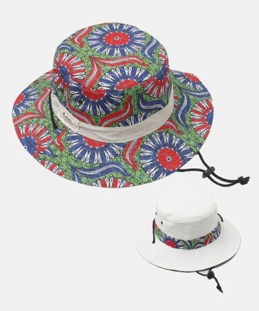 【チャイハネ】ラフィキリバーシブルハット