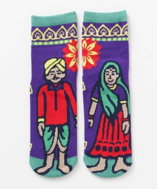 【チャイハネ】24cmマヤミドルソックス