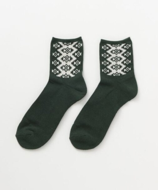 【チャイハネ】ノマディミドルソックス（２７ｃｍ）