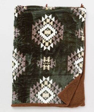 【チャイハネ】【裏ボア】NOMADYブランケットM