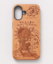 【チャイハネ】[iPhone16]ネオウッドスマホケース