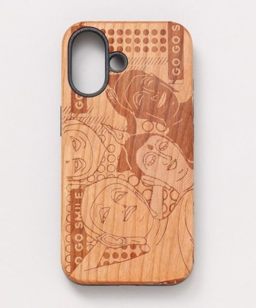【チャイハネ】[iPhone16]ネオウッドスマホケース