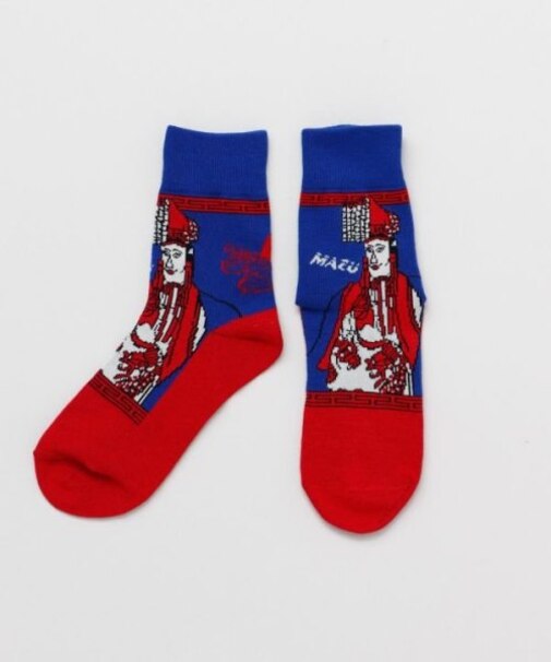 【チャイハネ】２４ｃｍ福神ズミドルソックス