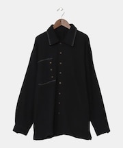 【チャイハネ】シェパベメンズシャツ-Ｍ