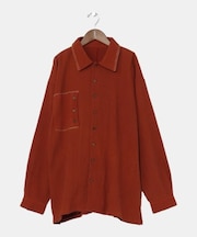【チャイハネ】シェパベメンズシャツ-Ｍ