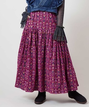 【チャイハネ】ブライド刺繍スカート