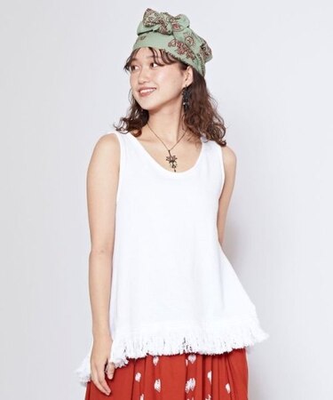 【チャイハネ】ボヘロタンクトップ