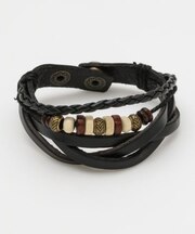 【チャイハネ】メンズジャレンレザブレス