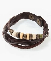 【チャイハネ】メンズジャレンレザブレス