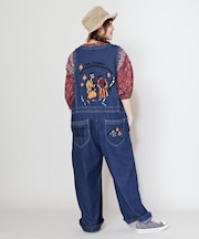 【チャイハネ】カシュデニムサロペット