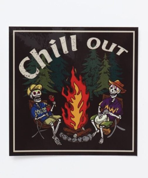 【チャイハネ】ファンカラベラステッカーＭ