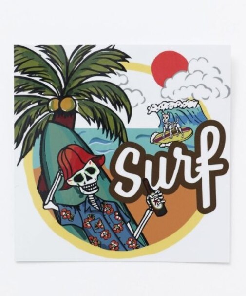 【チャイハネ】ファンカラベラステッカーＭ