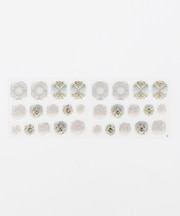 【チャイハネ】ワールリラメネイルシール