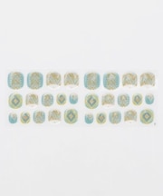 【チャイハネ】ワールリラメネイルシール