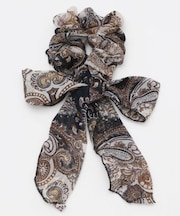 【チャイハネ】ペイズリボンシュシュ