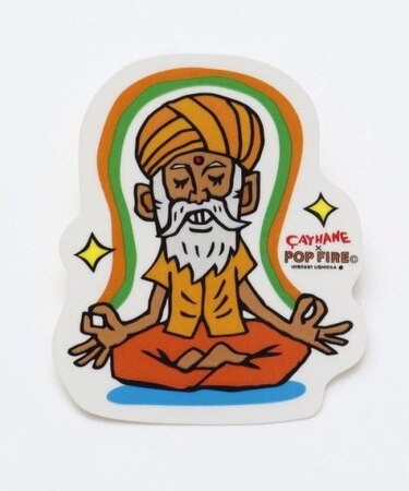 【チャイハネ】インディアステッカー【Amina×POP FIREコラボ】