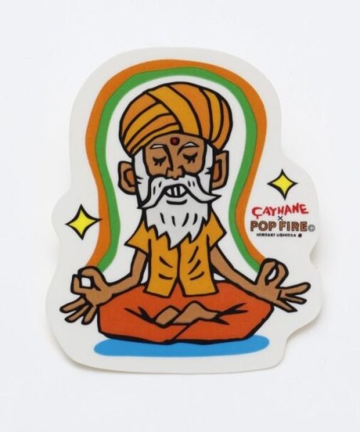 【チャイハネ】インディアステッカー【Amina×POP FIREコラボ】