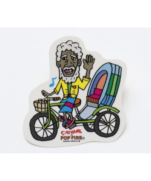 【チャイハネ】インディアステッカー【Amina×POP FIREコラボ】