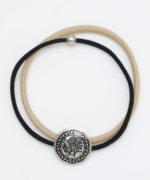 【チャイハネ】【静電気除去】ノンパチカラコンチョヘアゴム