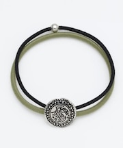 【チャイハネ】【静電気除去】ノンパチカラコンチョヘアゴム