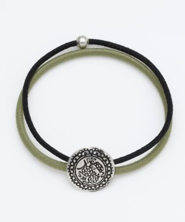 【チャイハネ】【静電気除去】ノンパチカラコンチョヘアゴム