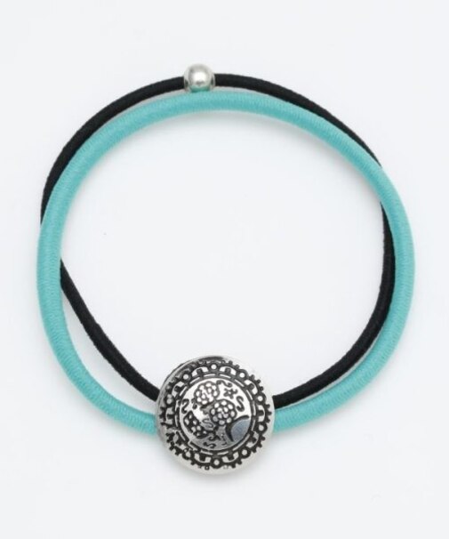 【チャイハネ】【静電気除去】ノンパチカラコンチョヘアゴム