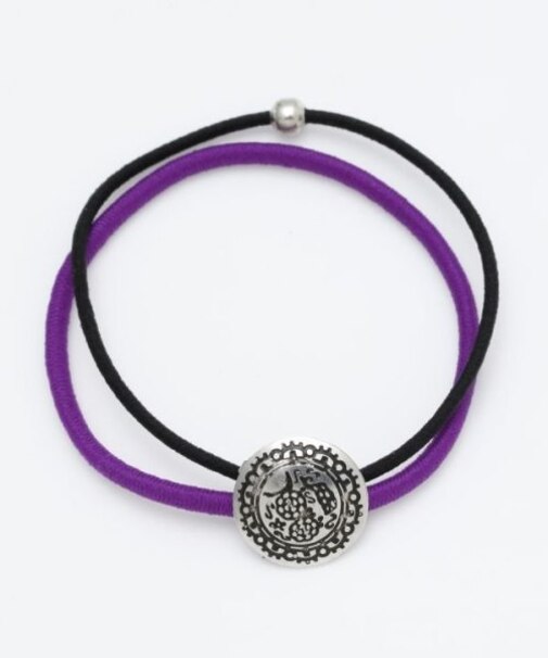 【チャイハネ】【静電気除去】ノンパチカラコンチョヘアゴム