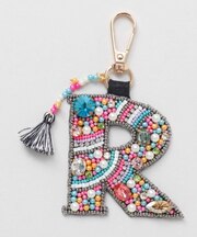 【チャイハネ】ビジューイニシャルチャーム