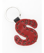 【チャイハネ】レザーアルファベットキーホルダー