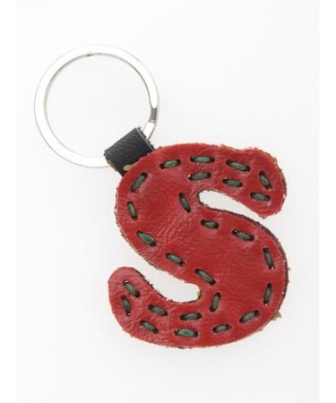 【チャイハネ】レザーアルファベットキーホルダー