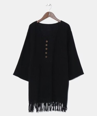 【チャイハネ】フリラジメンズＴＯＰ