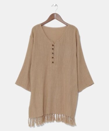 【チャイハネ】フリラジメンズＴＯＰ