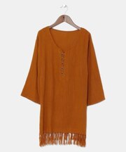 【チャイハネ】フリラジメンズＴＯＰ