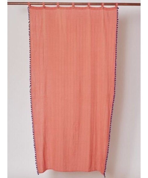 【チャイハネ】ポンポンカーテン１７８cm