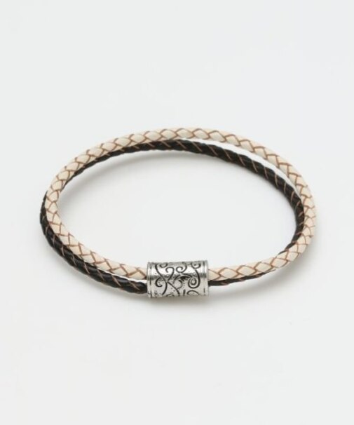 【チャイハネ】メンズレザマグブレス