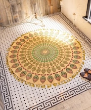 【チャイハネ】マンダラＲＵＧ　ＭＡＴ