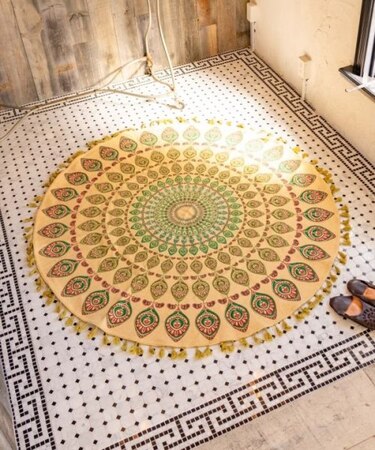 【チャイハネ】マンダラＲＵＧ　ＭＡＴ