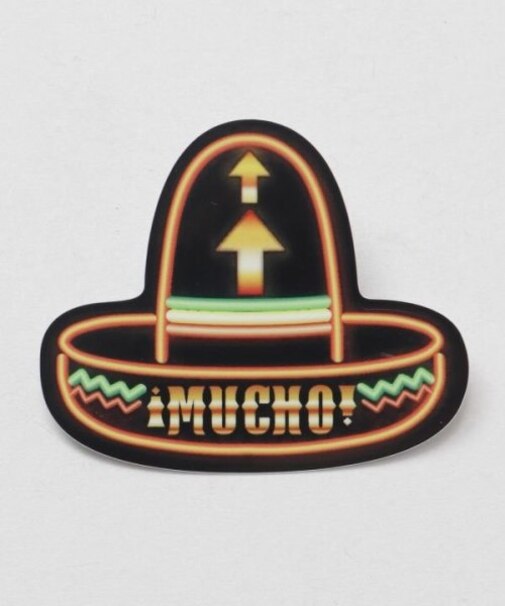 【チャイハネ】ロゴネオンステッカー