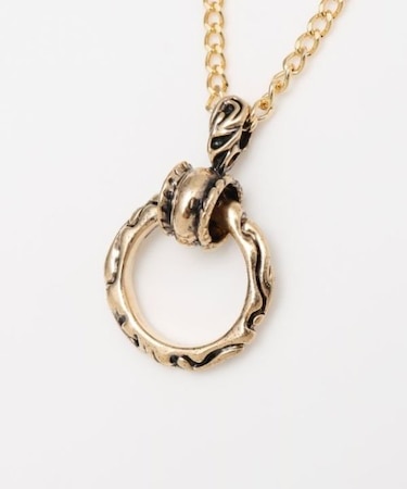 【チャイハネ】ネジリングネックレス