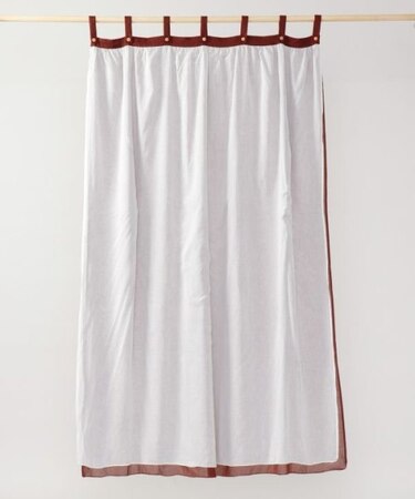 【チャイハネ】ガーゼカーテン(178cm)