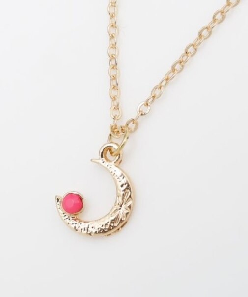 【チャイハネ】バースデームーンネックレス