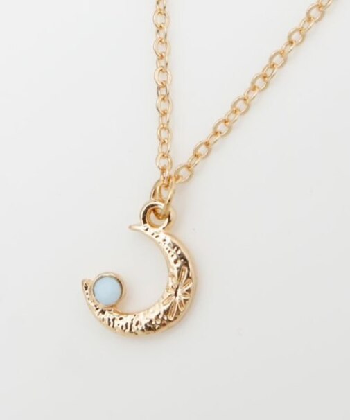 【チャイハネ】バースデームーンネックレス