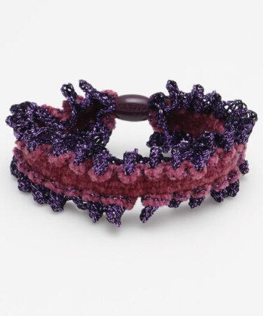 【チャイハネ】【静電気除去】ラメモールヘアゴム