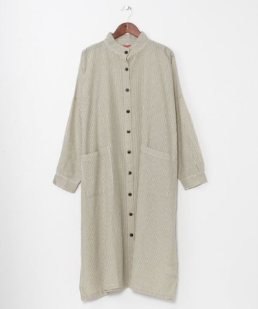 【チャイハネ】チャキロングシャツワンピース