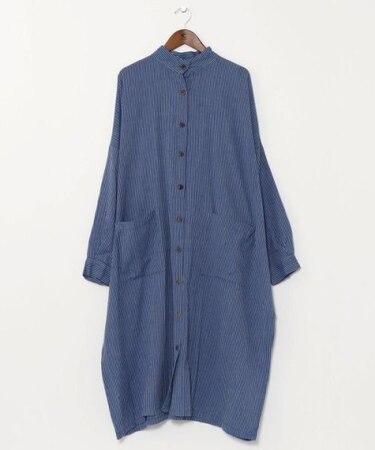 【チャイハネ】チャキロングシャツワンピース