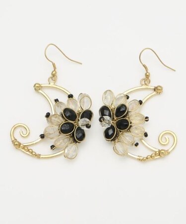 【チャイハネ】トルラムーンピアス