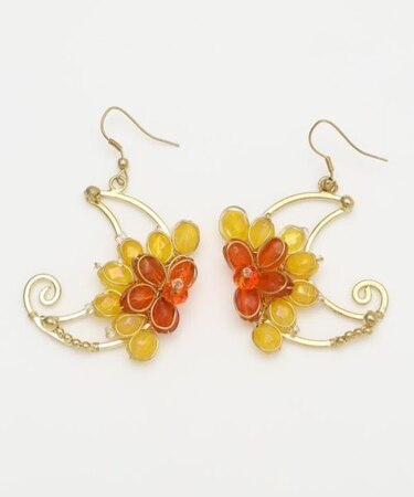 【チャイハネ】トルラムーンピアス